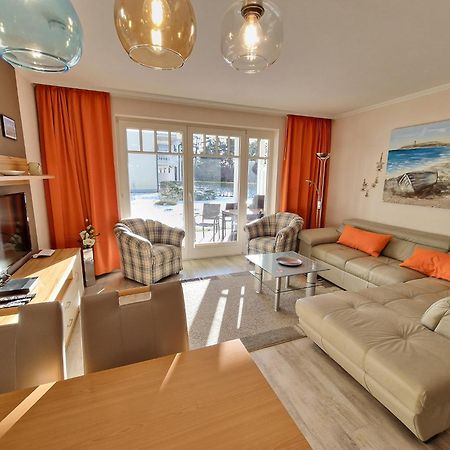 Duenenpark Binz - Komfort Ferienwohnung Mit 1 Schlafzimmer Und Terrasse Im Erdgeschoss 220 Esterno foto